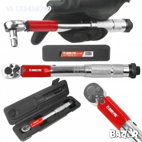 Динамометричен ключ 1/4" 5 - 25 Nm Mar-Pol 