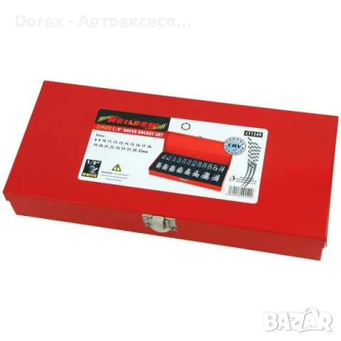 Комплект шестостенни вложки 21 части 8-32 мм - Neilsen Tools, снимка 3 - Куфари с инструменти - 55921852