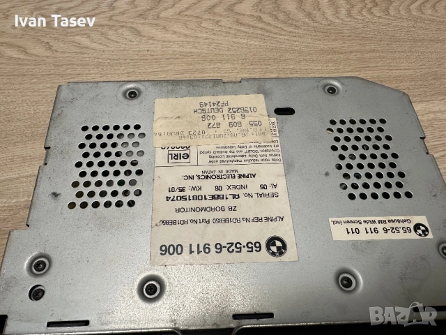 Дисплей оригинална навигация BMWE46 за части, снимка 3 - Части - 53356193