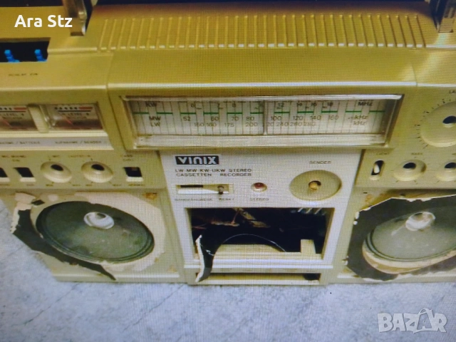 VINIX. Без аналог. Вторият е за части , снимка 5 - Радиокасетофони, транзистори - 53857445