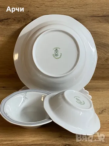Баварски порцеланови чинии -Wunsiedel, снимка 2 - Чинии - 48365718