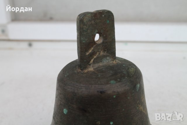 Стара месингова камбана със сребро , снимка 5 - Колекции - 40979855