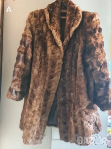 Палто от естествена кожа- визон