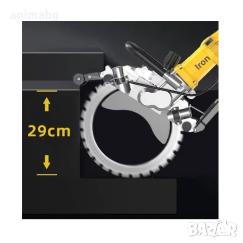 ANIMABG Професионална машина за бързо рязане на бетон, Тухли и камъни, Модел AC8500, снимка 5 - Друга електроника - 49403463