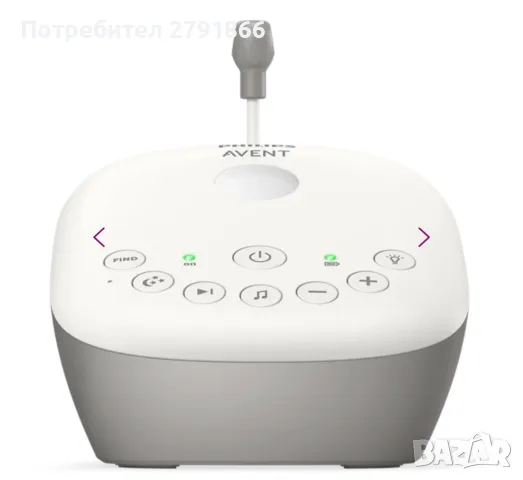 Philips Avent Premium Премиум аудио бебефон DECT SCD733/26, снимка 7 - Бебефони - 49878858