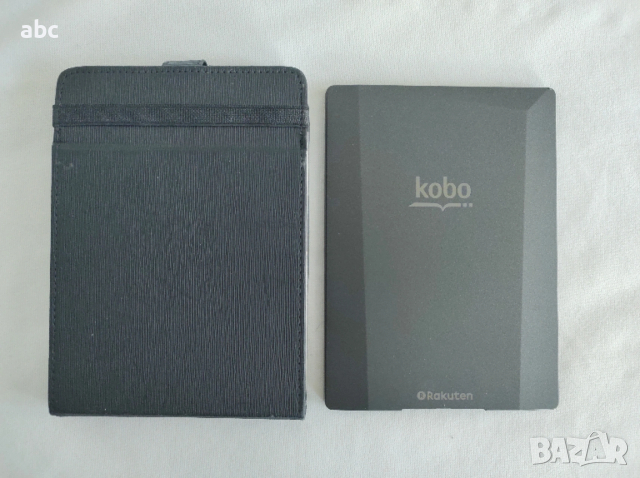 електронна книга Kobo Aura H2O с подсветка 6.8 инча екран четец + калъф за книги Кобо, снимка 2 - Електронни четци - 53756957