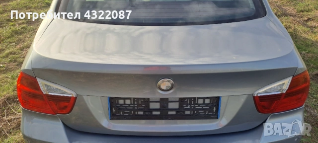 Заден капак за BMW 3 Series E90 320i 150к.с.  Sedan 2005-2012