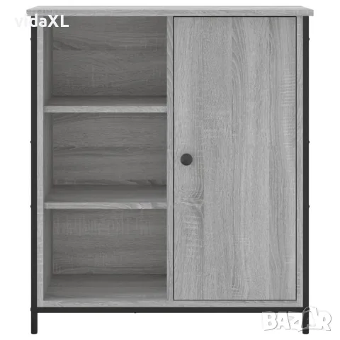vidaXL Сайдборд, сив сонома, 70x30x80 см, инженерно дърво, снимка 6 - Бюфети - 56148071