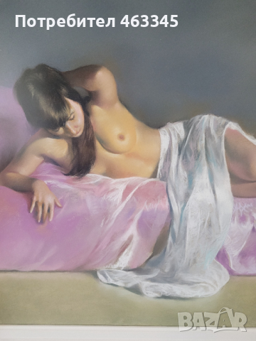 Kартина "Замисленост" на Доминго Алварес Гомес, снимка 5 - Картини - 44931530