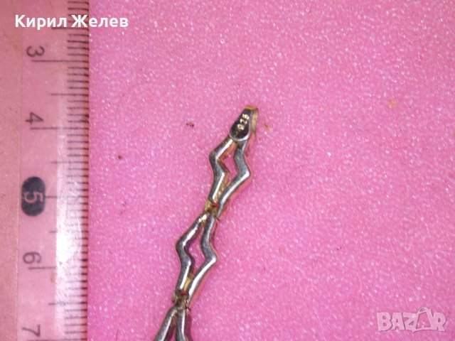 АРТИСТИЧНА СРЕБЪРНА ГРИВНА СРЕБО 925 МАЙСТОРСКА РЪЧНА ИЗРАБОТКА ВИНТИДЖ ПЛЕТКА 41893, снимка 9 - Гривни - 44316884