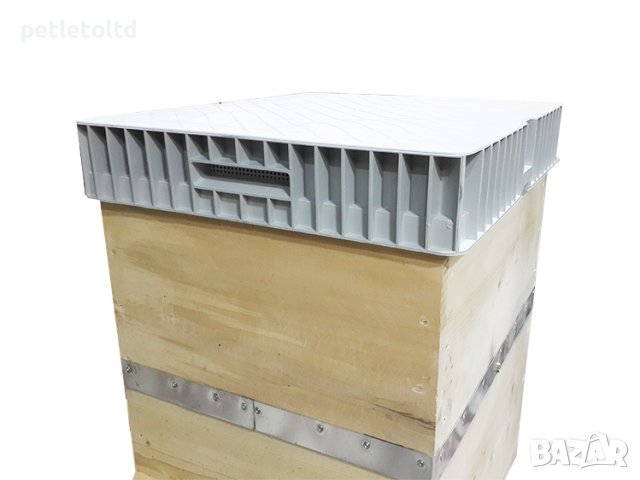 Капак пластмасов за 10 рамков кошер, снимка 2 - За пчели - 28197063