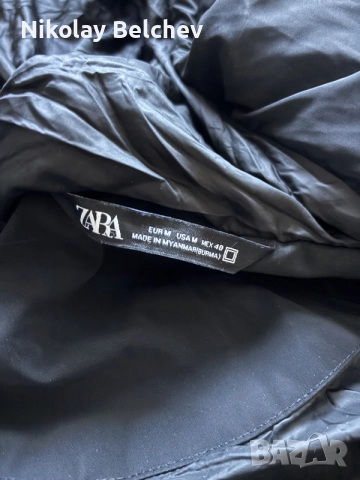 мъжко зимно яке Zara, снимка 5 - Якета - 56406170