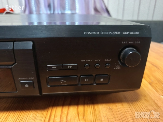 CD player Sony CDP-XE330, снимка 7 - Декове - 53356416