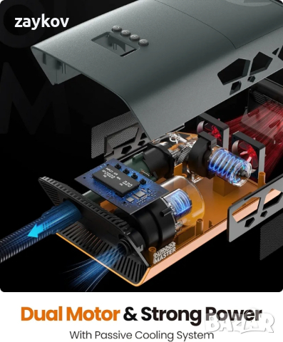 OutdoorMaster 20PSI SUP въздушна помпа с високо налягане The Cachalot - Интелигентно надуване, снимка 4 - Друга електроника - 44656684