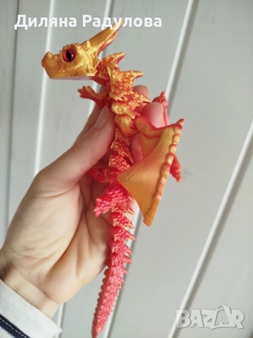 3D отпечатан дракон с крила, снимка 5 - Други стоки за дома - 53573093