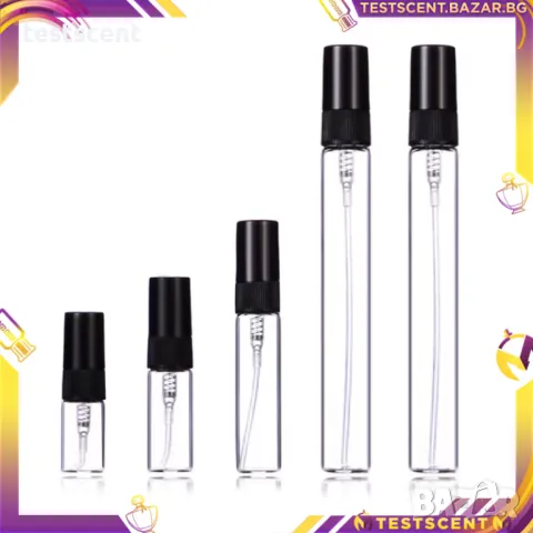 Атомайзери за парфюмерия отливки 2мл 3мл 5мл 10мл преносими празни комплект стъклени/пластмасови
