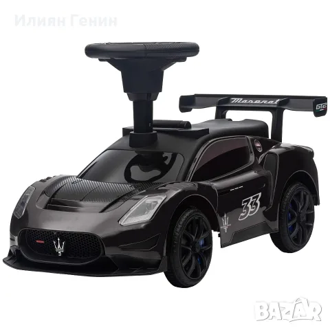 AIYAPLAY Количка за яздене, Maserati, място за съхранение, снимка 11 - Детски велосипеди, триколки и коли - 56204527