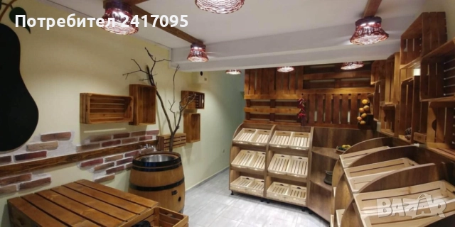 Оборудване за магазини - плодове/зеленчуци и за ядки, снимка 3 - Стелажи и щандове - 52447083