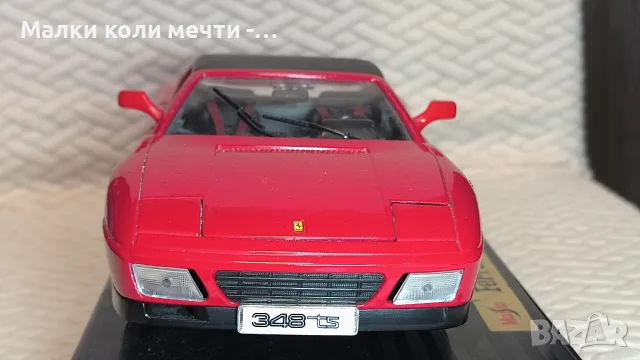 Метална кола Ферари, мащаб 1:18 , снимка 3 - Колекции - 56066499
