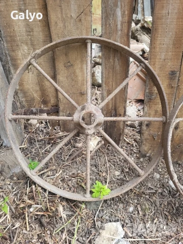 Стари метални колела 53 см, снимка 3 - Колекции - 51424072