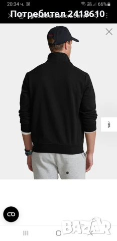 POLO Ralph Lauren Half Zip 3/4  Knit Mens Size XL ОРИГИНАЛ! Мъжко Горнище !, снимка 8 - Пуловери - 51271667