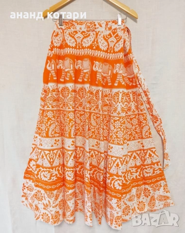 Дълга лятна пола “Прегърни ме“8-13, снимка 3 - Поли - 53225247