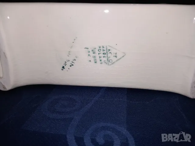 Полски порцеланов свещник, снимка 3 - Антикварни и старинни предмети - 50367591