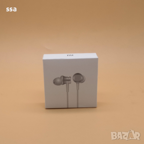 Слушалки с микрофон Xiaomi Mi In-Ear Headphones Basic сребристи