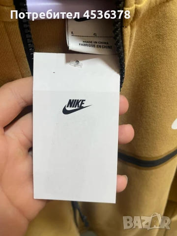 ЧИСТО НОВО горнище Niке tech fleece, снимка 7 - Спортни дрехи, екипи - 51057307