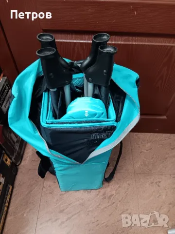 Детска Сгъваема Кошара Hauck, снимка 3 - Бебешки легла и матраци - 47619722