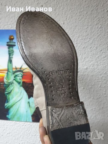 Луксозни Боти Shoto Chelsea номер 42-43, снимка 5 - Мъжки боти - 39307749