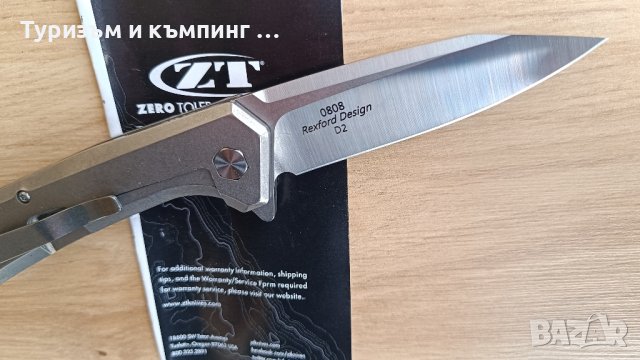 Сгъваем нож ZT 0808 / ZT 0801, снимка 7 - Ножове - 44246277