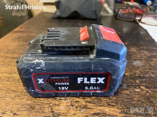 Батерия FLEX 5Ah 18v, снимка 2 - Други инструменти - 51387022