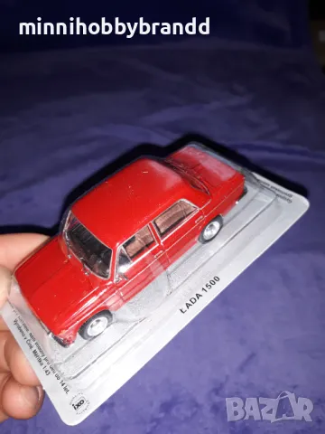 Gaz 13 Cajka Lada 1500 s Volga Gaz M- 24  1.43 Ixo - Ist -Deagostini , снимка 5 - Колекции - 47322920