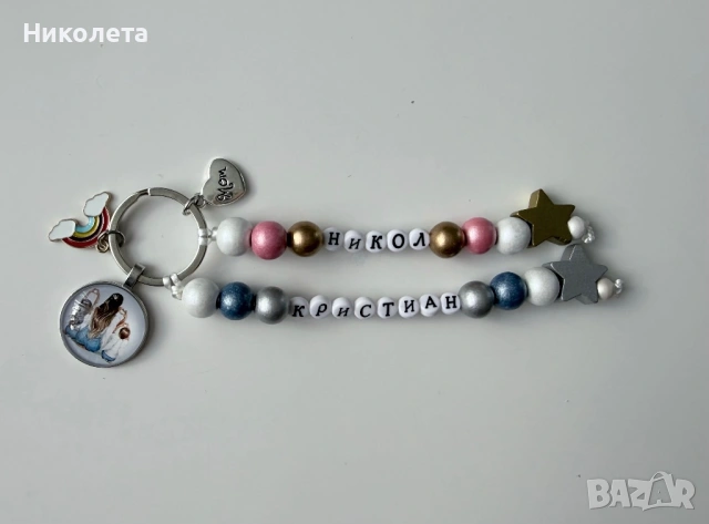 Ръчна изработка на клипсове за биберон и ключодържатели, снимка 9 - Други - 53851286