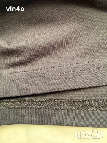 черна тениска Calvin, снимка 5 - Тениски - 51756146