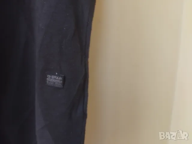 G-STAR RAW 100% оригинална дамска черна тениска, снимка 2 - Тениски - 49422803
