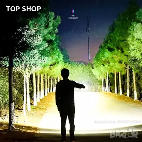 МОЩЕН ПРЕЗАРЕЖДАЕМ ФЕНЕР СЪС ZOOM X-BALOG P90 POWER LIGHT, снимка 4 - Друга електроника - 48756424