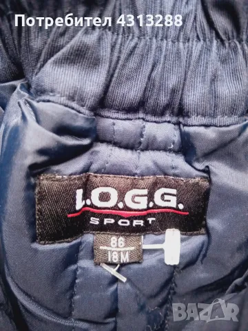 зимен гащеризон 86см, снимка 2 - Бебешки гащеризони - 48705431