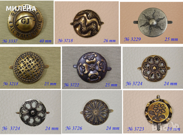 Аксесоари метал