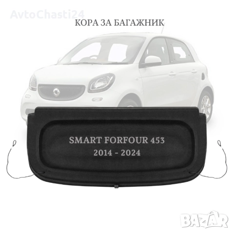  Кора за багажник на SMART FORFOUR 453 2014 – 2024 (НОВА)