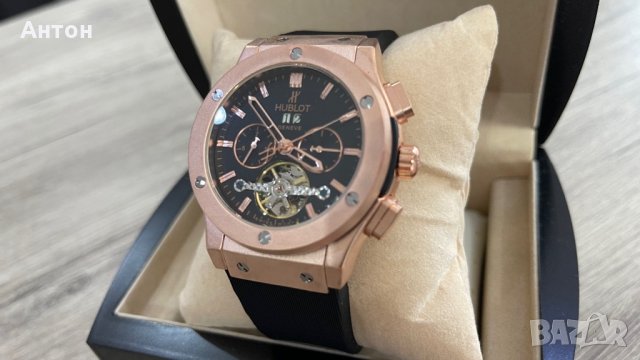 Продавам нови HUBLOT каишки от висококачествен каучук' и закопчаване (пеперуда)  Каишка силиконова , снимка 9 - Мъжки - 34807109