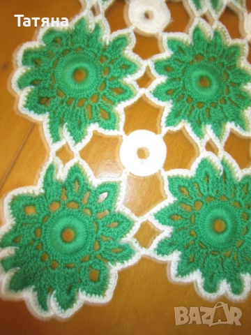 покривки и кърпи ;  орнаменти на една кука, снимка 4 - Покривки за маси - 51792527