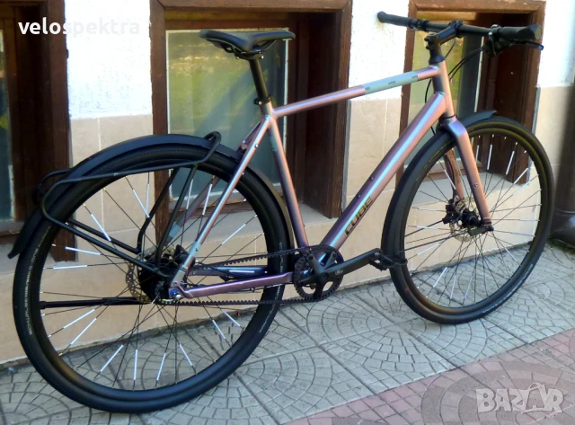 КЮБ Хайд Pro ! Ремъчно задвижване ! Алфайн 8 ! Уникат-хамелеон !, снимка 15 - Велосипеди - 50979248