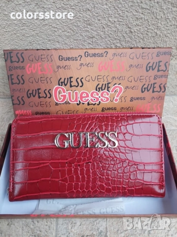 Дамско червено портмоне Guess/SG50p, снимка 2 - Портфейли, портмонета - 51739819