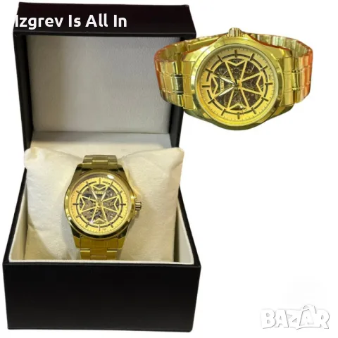 Луксозен мъжки часовник LEIYI с елегантен скелетон дизайн, снимка 1