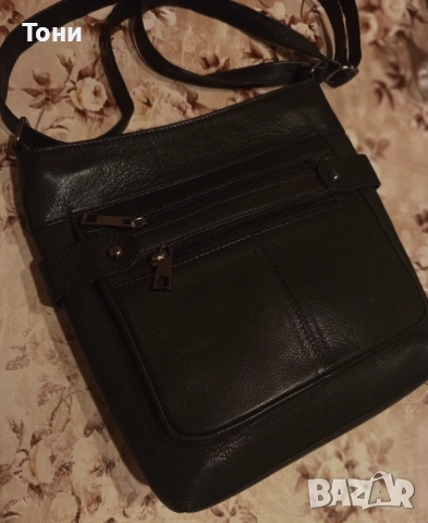 Нова Кожена Дамска Чанта , снимка 4 - Чанти - 53435045