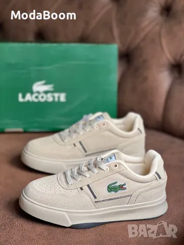 Lacoste бели дамски маратонки 
