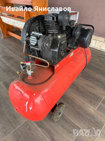 Компресор 150литра триглав , снимка 3 - Компресори - 53079121