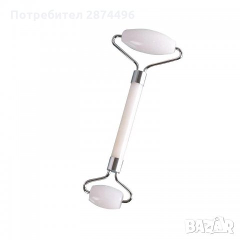 2870 Масажен ролер за лице и гуа-ша – Зелен нефрит, снимка 16 - Козметика за лице - 35789841